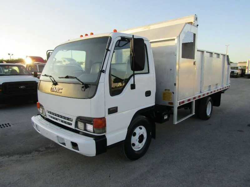 2001 isuzu npr hd gmc w4500 dump body truck aluminum landscaping - Home -